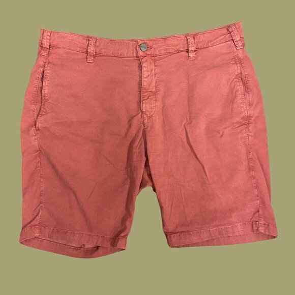 🔥 34 Heritage Slim Fit Rust Red Shorts (Size 38) – TENCEL™ Blend - Picture 2 of 9